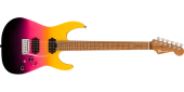 Charvel Guitars - Pro-Mod DK24 HH 2PT CM, Caramelized Maple Fingerboard - Malibu Sunset