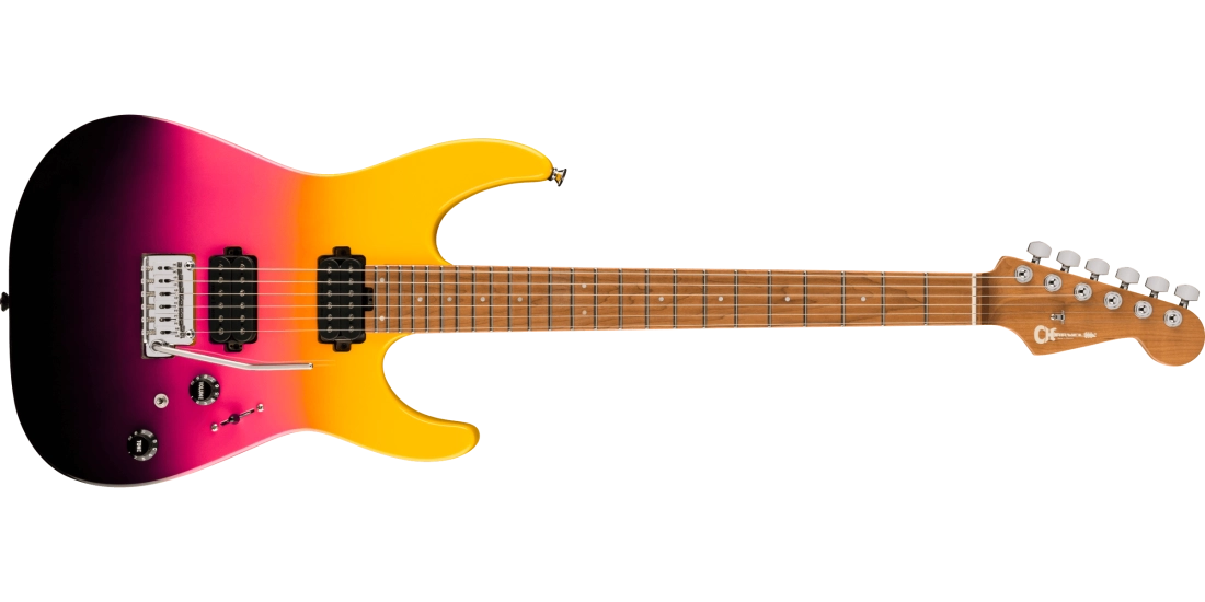 Pro-Mod DK24 HH 2PT CM, Caramelized Maple Fingerboard - Malibu Sunset