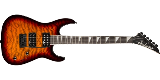 Jackson Guitars - JS Series Dinky JS20 DKQ 2PT, Amaranth Fingerboard - Transparent Tobacco Burst