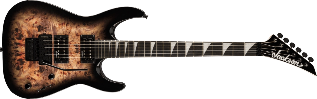 JS Series Dinky JS32 DKAP, Amaranth Fingerboard - Transparent Black Burst