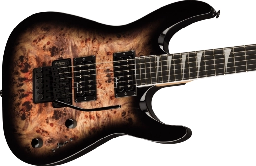 JS Series Dinky JS32 DKAP, Amaranth Fingerboard - Transparent Black Burst