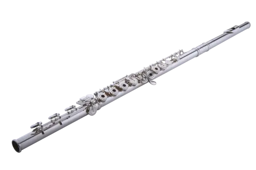 Altus Flutes - Sterling Silver Flute with Open Holes, Split E, Offset G, B Foot, C# Trill and D# Roller and Z Cut Headjoint