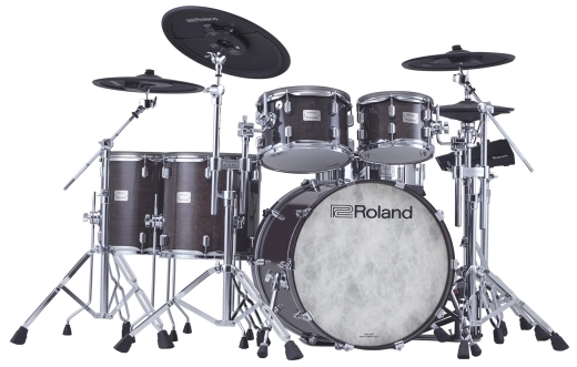 VAD716 V-Drums Acoustic Design 6-Piece Electronic Drumkit - Gloss Ebony