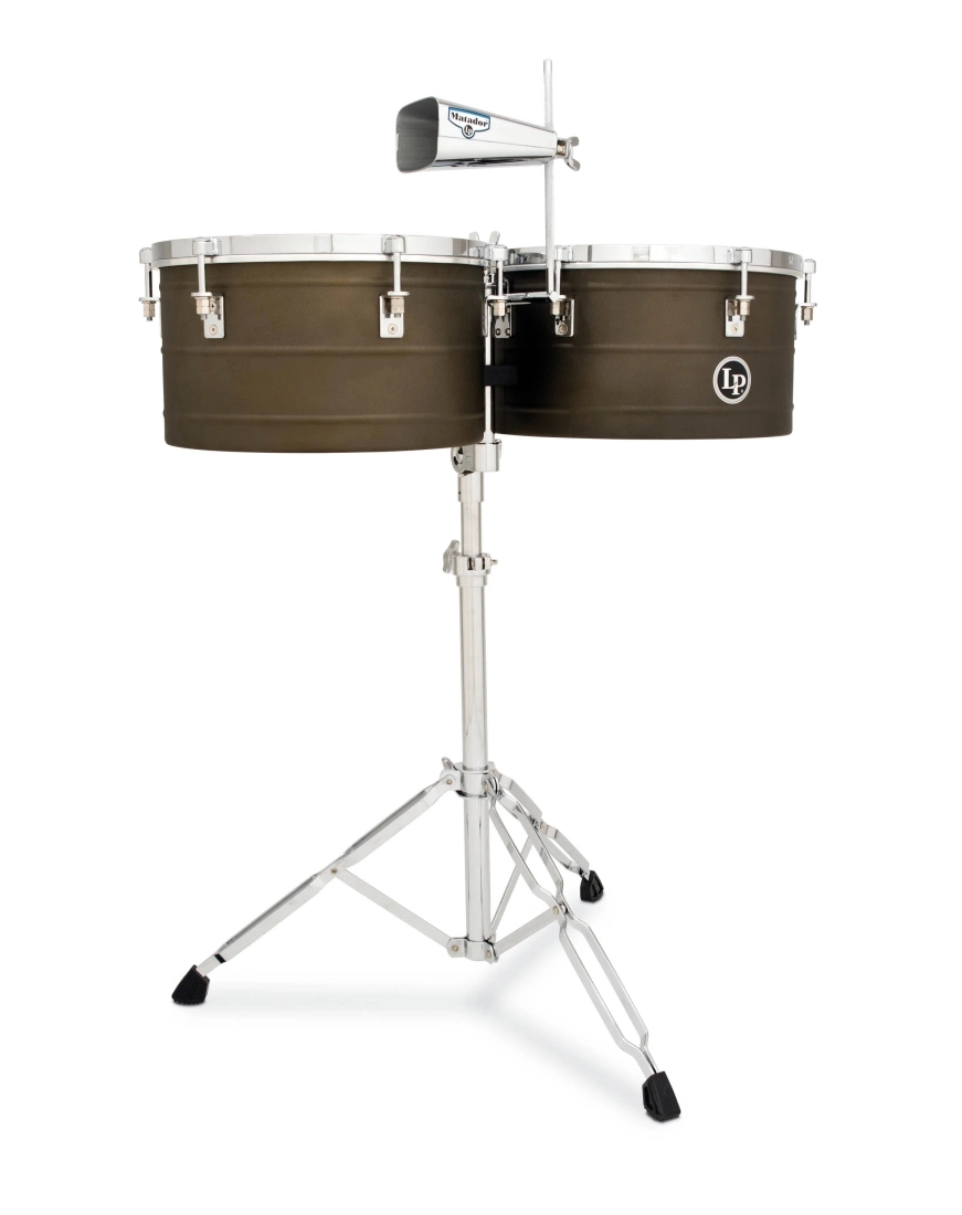 Matador 14\'\' and 15\'\' Timbales - Antique Chrome