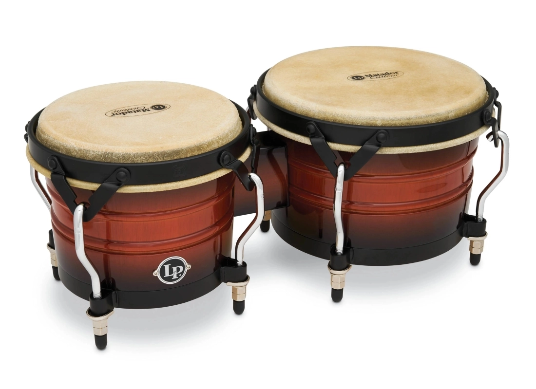 Matador Custom Bongos - Siam Oak in Vintage Sunburst Finish