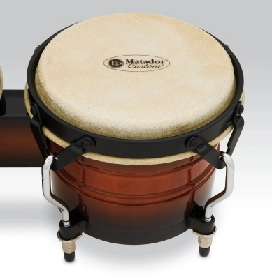 Matador Custom Bongos - Siam Oak in Vintage Sunburst Finish