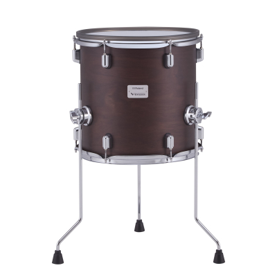 Roland - PDA140F V-Drums Acoustic Design 14 Floor Tom Pad - Satin Walnut