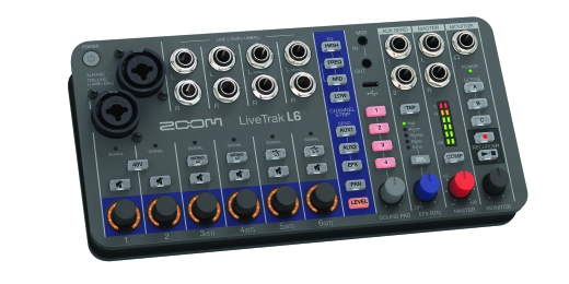 LiveTrak L6 10-Track Digital Mixer/Recorder