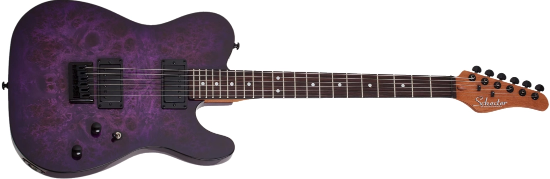 PT Standard Electric Guitar - Purple Burst Burl