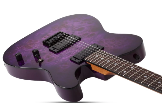 PT Standard Electric Guitar - Purple Burst Burl