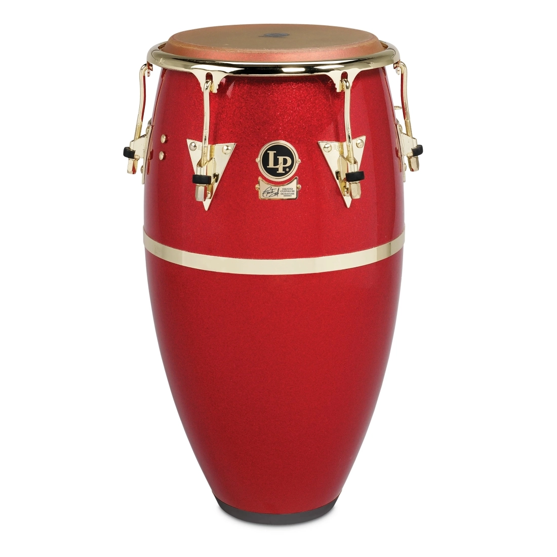 Signature Fausto Cuevas III Fiberglass Tumba - Arena Red Sparkle