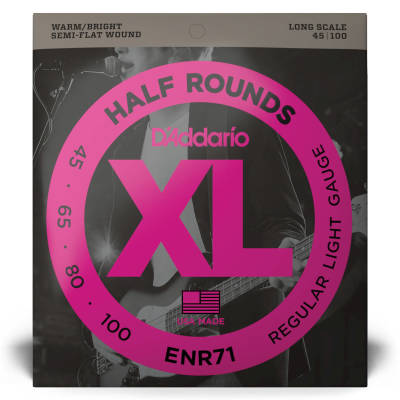 ENR71 - Half Rounds LONG SCALE 45-100