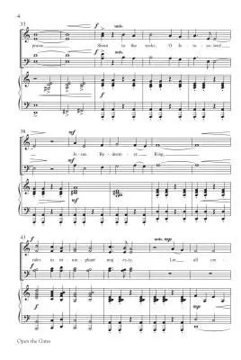 Open The Gates - Raney - SATB