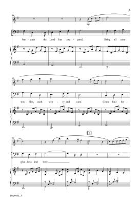 Come Find Forgiveness and Love - Besig/Price - SATB