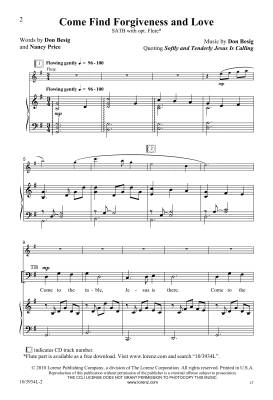 Come Find Forgiveness and Love - Besig/Price - SATB