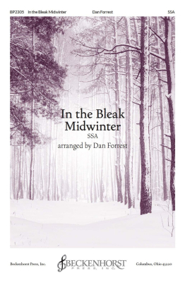 Beckenhorst Press Inc - In the Bleak Midwinter - Forrest - SSA