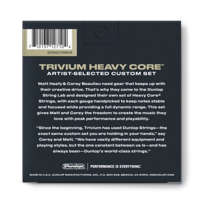 Trivium Signature Guitar Strings - 10-52