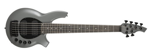 Ernie Ball Music Man - Bongo 6 6-String Electric Bass with Case - Titan Gray