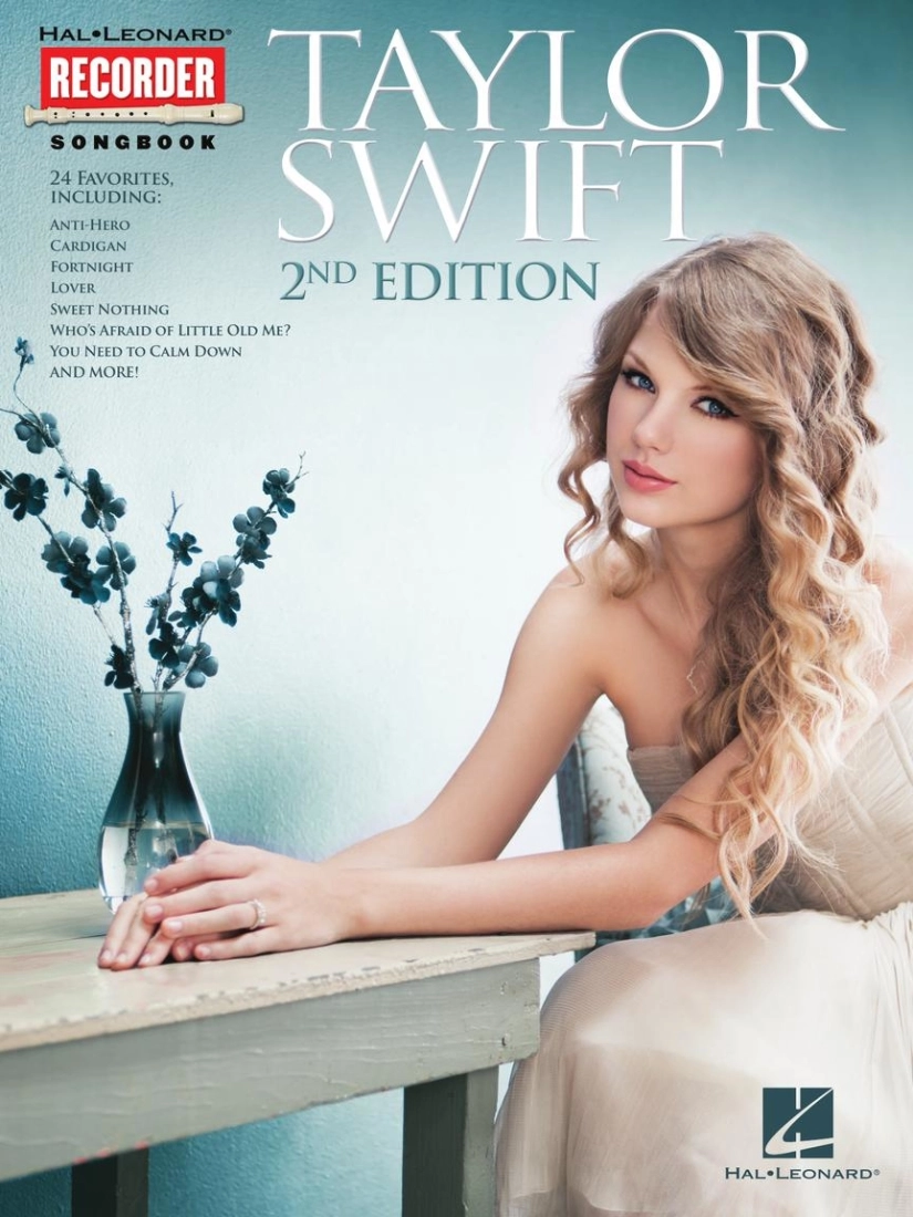 Taylor Swift: Hal Leonard Recorder Songbook (2nd Edition) - Recorder - Book