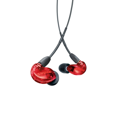 Shure - SE215 Special Edition Sound Isolating Earphones - Red
