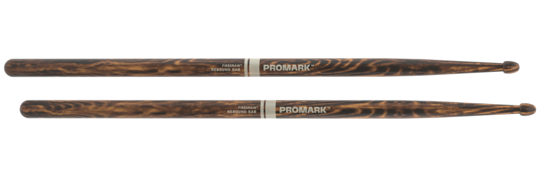 Rebound FireGrain Hickory Drumsticks, Acorn Wood Tip - 5AB