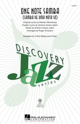 Hal Leonard - One Note Samba - Jobim/Emerson - 2pt Mixed