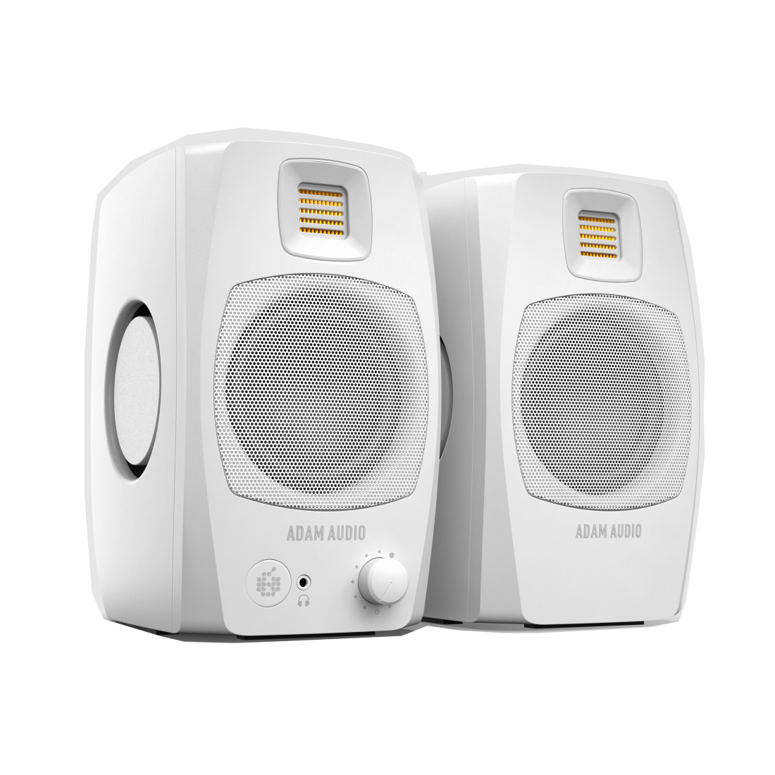 ADAM AUDIO D3V アクティブデスクトップモニター ホワイト ADAM D3V White(ペア)(国内正規品)(アダム)(モニタースピーカー