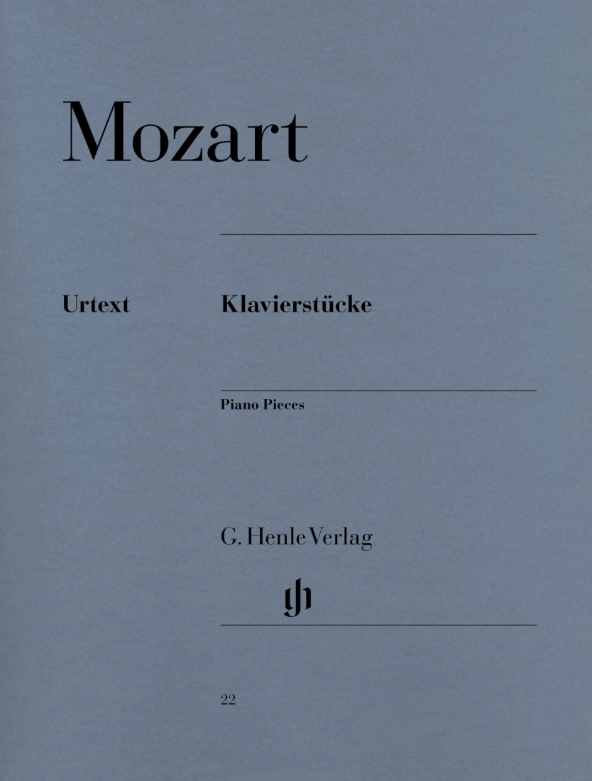 Piano Pieces - Mozart/Scheideler - Piano - Book