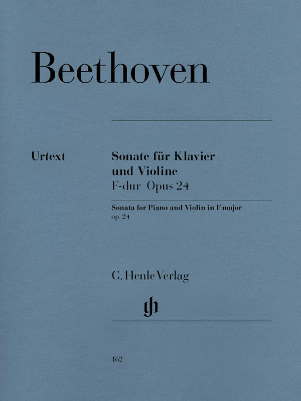 Violin Sonata F major op. 24 (Spring) - Beethoven/Brandenburg - Violin/Piano - Sheet Music