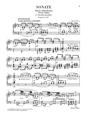 Piano Sonata \'\'Didone Abbandonata\'\', Scena Tragica in G minor Op. 50, No. 3 - Clementi/ Mies - Piano - Sheet Music