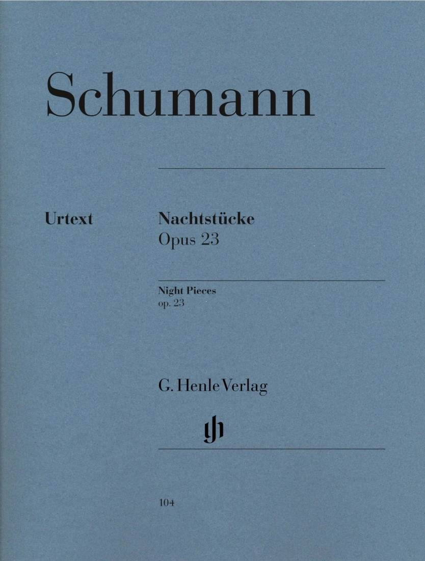 Nachtstucke, Op. 23 (Night Pieces) (Revised Edition)- Schumann/Herttrich - Piano - Book