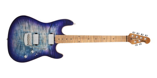 Ernie Ball Music Man - Sabre Electric Guitar with Case - Blurple