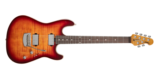 Ernie Ball Music Man - Sabre Electric Guitar with Case - Afterburn