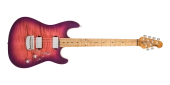 Ernie Ball Music Man - Sabre Electric Guitar with Case - Purple Lotus