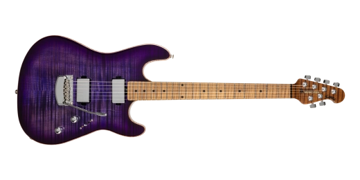 Ernie Ball Music Man - Sabre HT Electric Guitar with Case - Grape Slushie