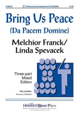 Heritage Music Press - Bring Us Peace (Da Pacem Domine)