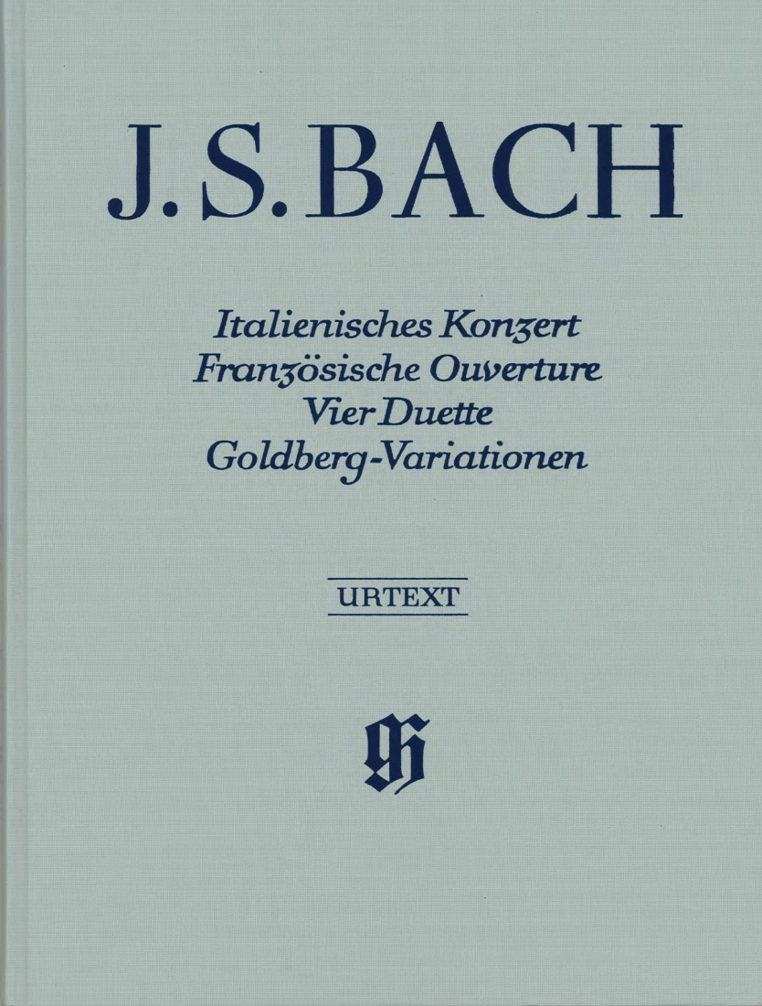 Italian Concerto, French Ouverture, Four Duets, Goldberg Variations - Bach/Steglich - Piano - Hardcover