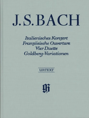 G. Henle Verlag - Italian Concerto, French Ouverture, Four Duets, Goldberg Variations - Bach/Steglich - Piano - Hardcover