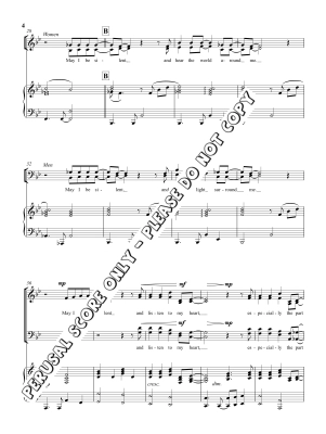 May I Be Still - Tate - SATB