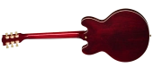 ES-345 Electric Guitar with Gold Hardware - Wine Red