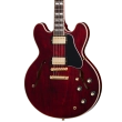 ES-345 Electric Guitar with Gold Hardware - Wine Red