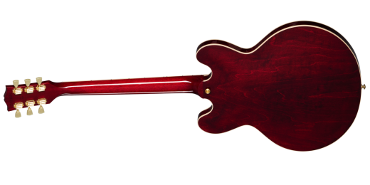 Gibson ES-345 Electric Guitar With Gold Hardware - Wine Red