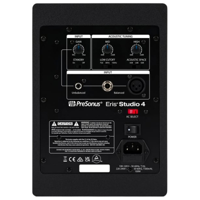Eris Studio 4 (Single) 4.5-inch 2-Way Active Studio Monitor with EBM Wave Guide