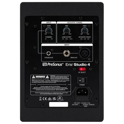 Eris Studio 4 (Single) 4.5-inch 2-Way Active Studio Monitor with EBM Wave Guide