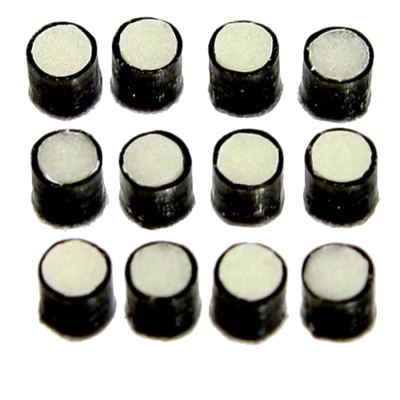 All Parts - Glow-in-the-dark 2.3mm Side Dots with Black Ring