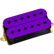 DiMarzio - D Activator F-Spaced Bridge Pickup - Purple with Black Poles