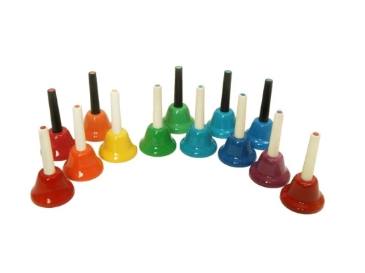 Rhythm Band - KidsPlay 13-Note Chromatic Hand Bell Set