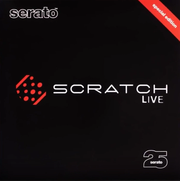 25th Anniversary Scratch Live Control 12\'\' Control Vinyl