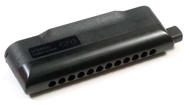 CX-12 Chromatic Black Harmonica - Tenor C