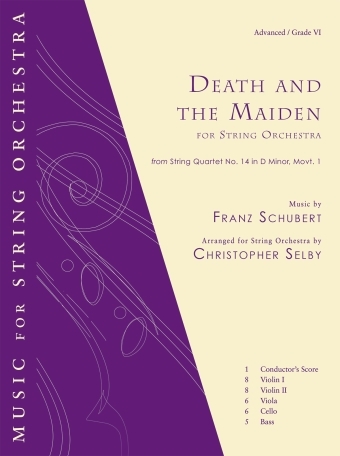 Death and the Maiden - Schubert/Selby - String Orchestra - Score/Parts - Gr. 6